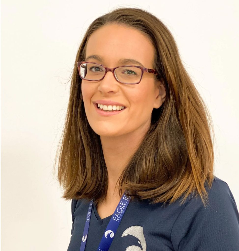 Image of woman against white background.
